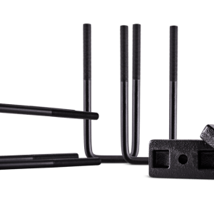 2007-2013 & 2019-2023 GMC SIERRA/CHEVROLET SILVERADO 1500 2WD/4WD 1" BLOCK AND U BOLT KIT
