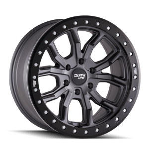 DIRTY LIFE DT-1 9303 SATIN GUNMETAL 17X9 5-114.3 -12MM 72.6MM