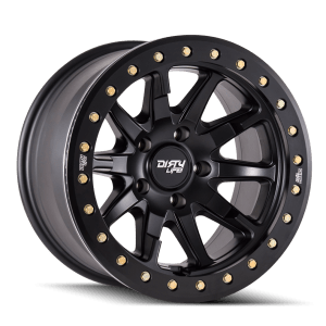 DIRTY LIFE DT-2 9304 SATIN BLACK 17X9 8-165.1 -12MM 130.8MM