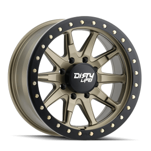 DIRTY LIFE DT-2 9304 SATIN GOLD 17X9 5-127 -38MM 78.1MM