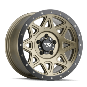DIRTY LIFE THEORY 9305 MATTE GOLD 17X9 6-139.7 -12MM 106MM
