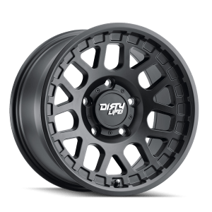 DIRTY LIFE MESA 9306 MATTE BLACK 17X9 6-135 0MM 87.1MM