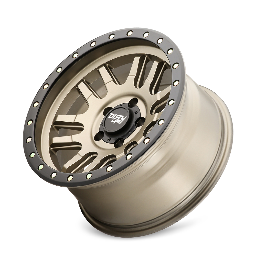 DIRTY LIFE CANYON PRO 9309 SATIN GOLD 17X9 6-139.7 -12MM 106MM - Image 3