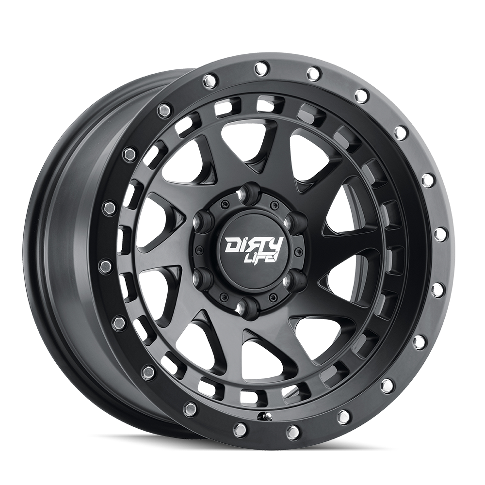 DIRTY LIFE ENIGMA PRO 9311 MATTE BLACK 17X9 6-135 -38MM 108.1MM