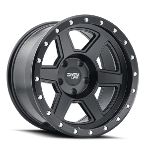 DIRTY LIFE COMPOUND 9315 MATTE BLACK 18X9 5-139.7 -12MM 108MM