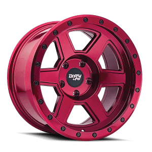 DIRTY LIFE COMPOUND 9315 CRIMSON CANDY RED 18X9 5-139.7 -12MM 108MM