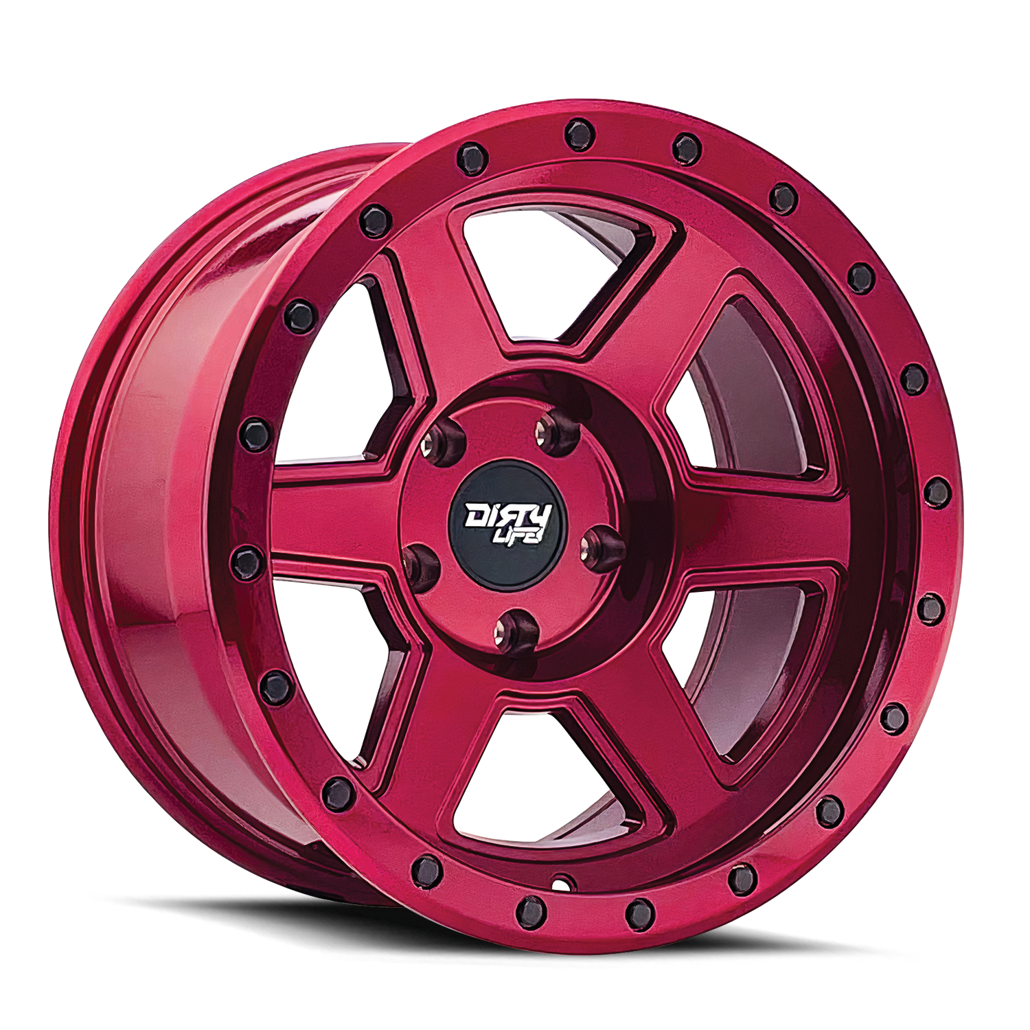 DIRTY LIFE COMPOUND 9315 CRIMSON CANDY RED 20X10 5-139.7 -25MM 108MM