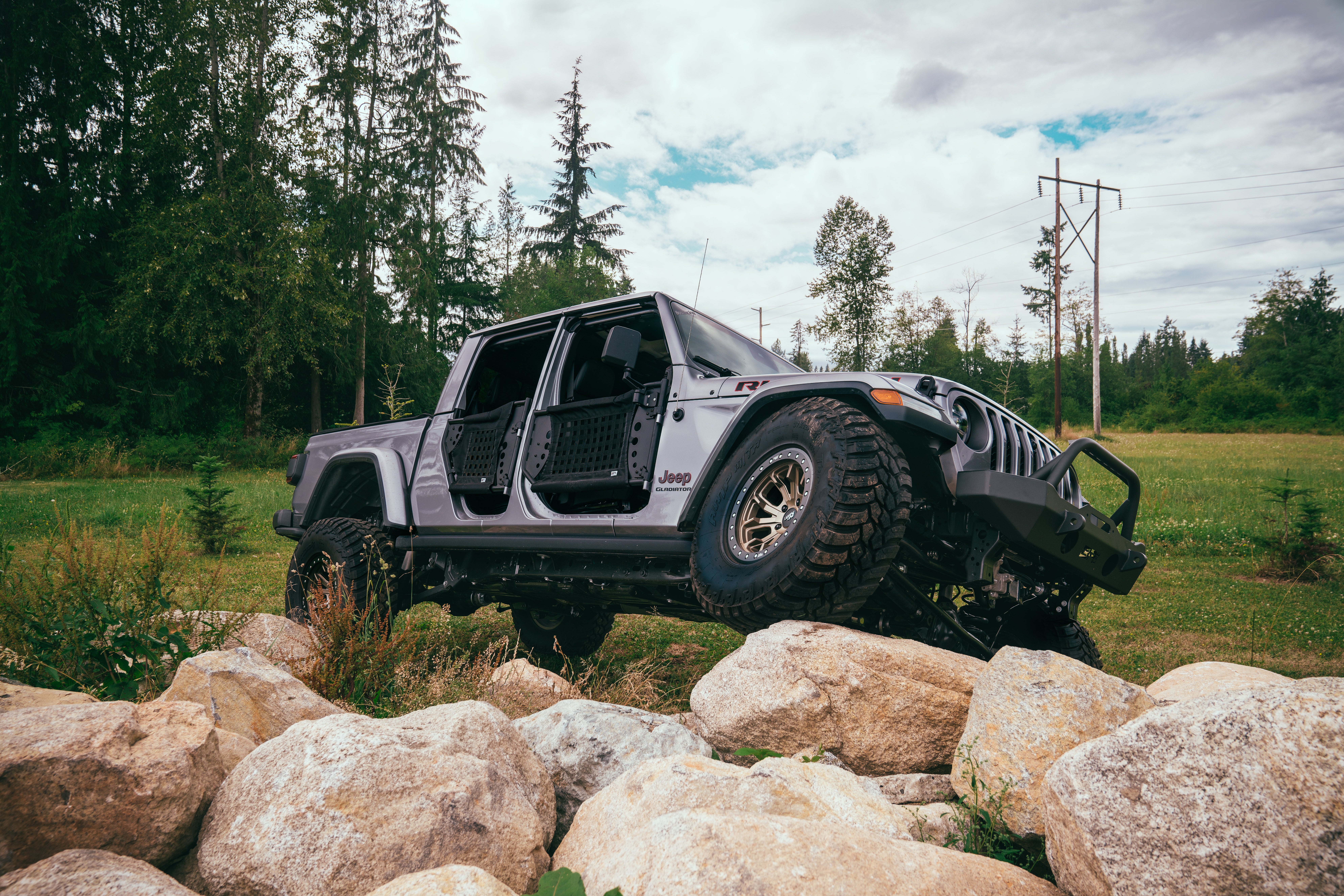 2018-2023 JEEP WRANGLER JL & GLADIATOR JT TRAILDOORS FRONT, PAIR - Image 4