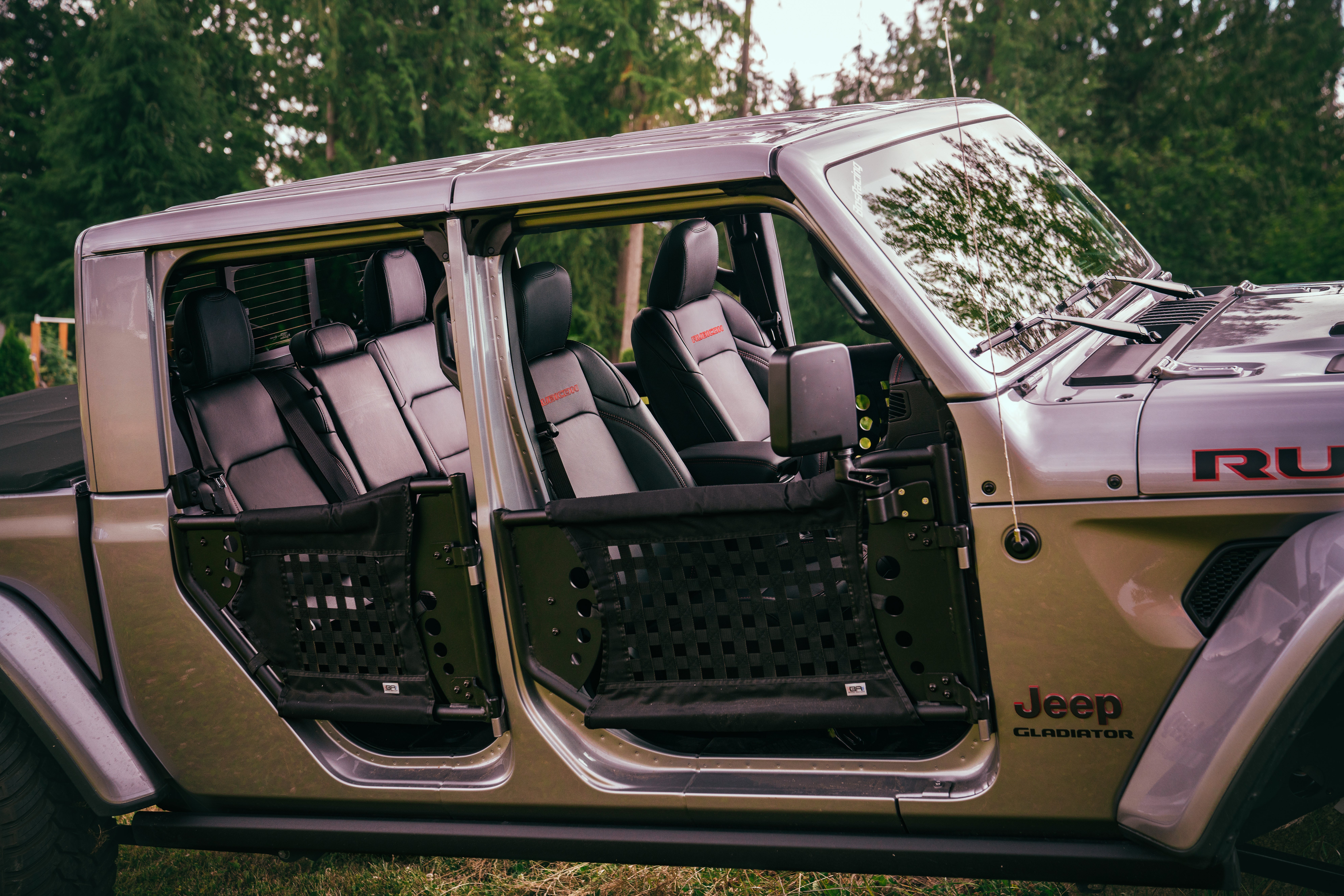 2018-2023 JEEP WRANGLER JL & GLADIATOR JT TRAILDOORS FRONT, PAIR - Image 5