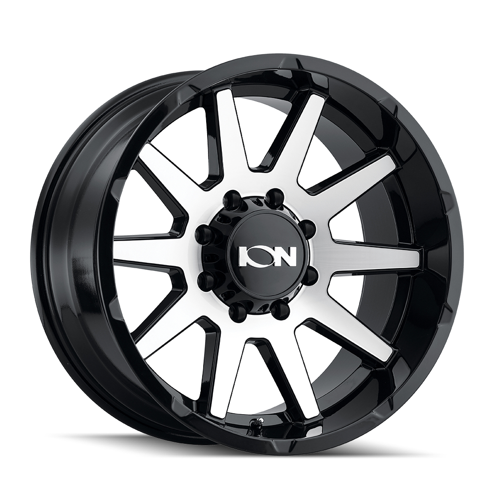 ION 143 GLOSS BLACK MACHINED 18X9 6-135 0MM 87.1MM