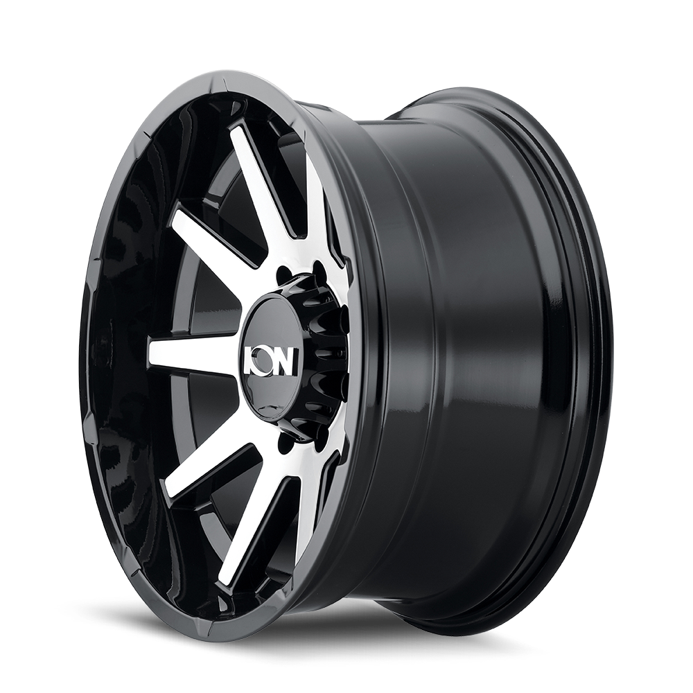 ION 143 GLOSS BLACK MACHINED 18X9 6-135 0MM 87.1MM - Image 2