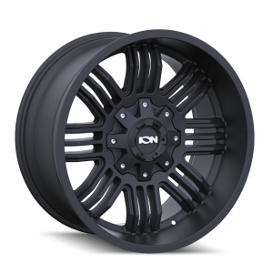 ION 144 MATTE BLACK 17X9 8-170 -12MM 125.2MM