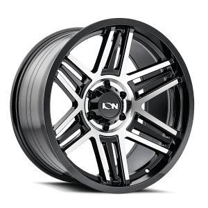 ION 147 GLOSS BLACK MACHINED 20X9 8-180 18MM 124.1MM