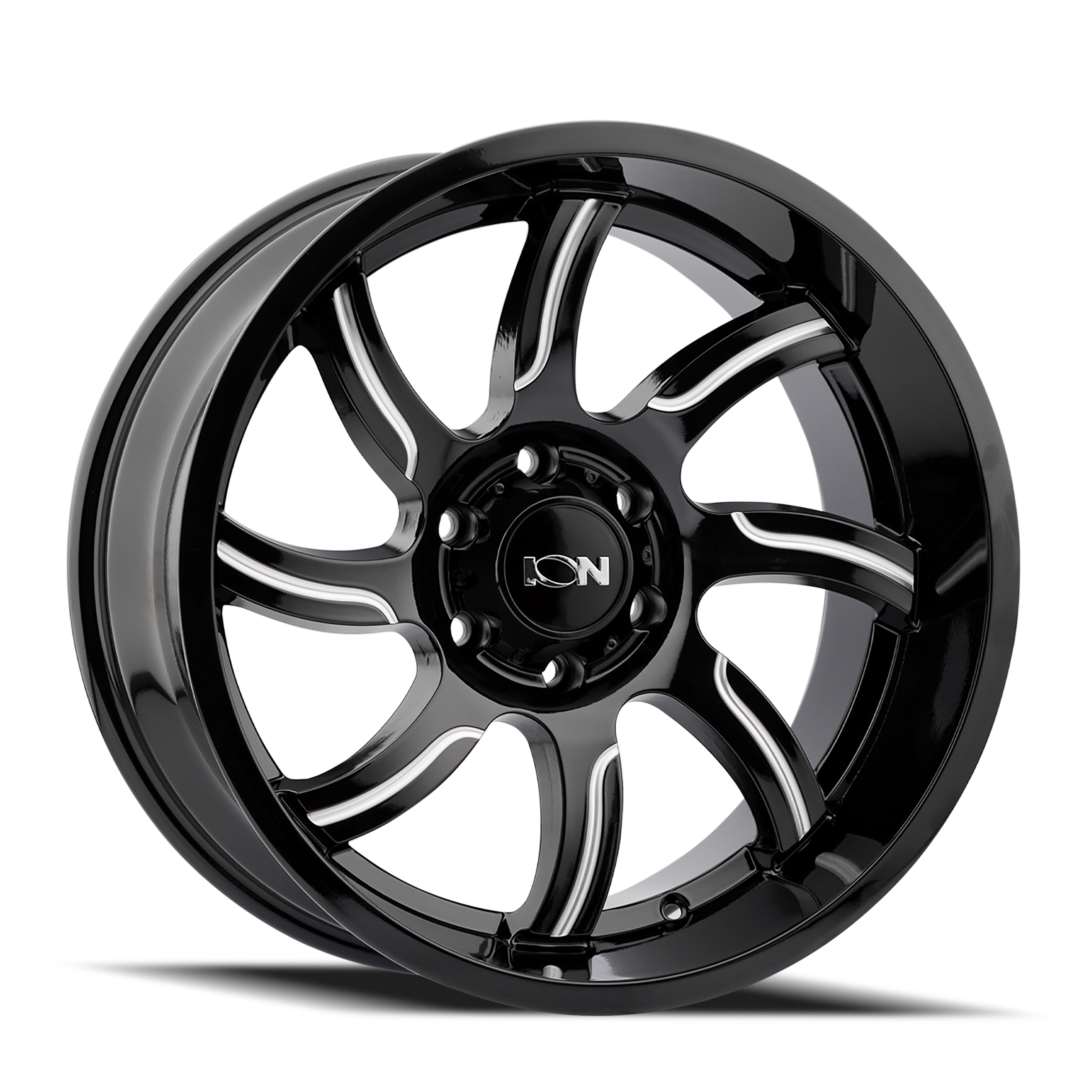 ION 151 GLOSS BLACK MILLED 20X9 8-170 18MM 125.2MM