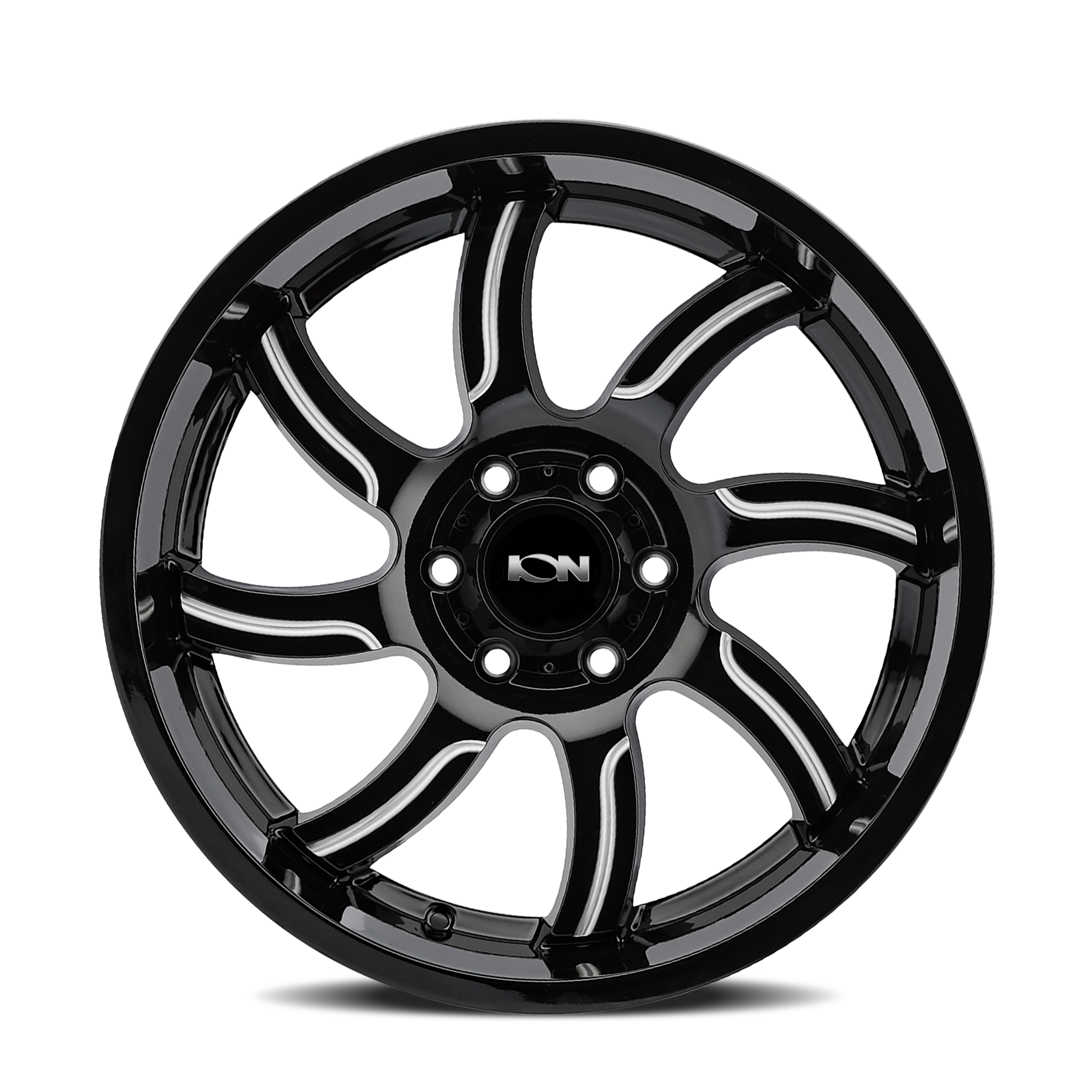 ION 151 GLOSS BLACK MILLED 20X9 8-170 18MM 125.2MM - Image 3