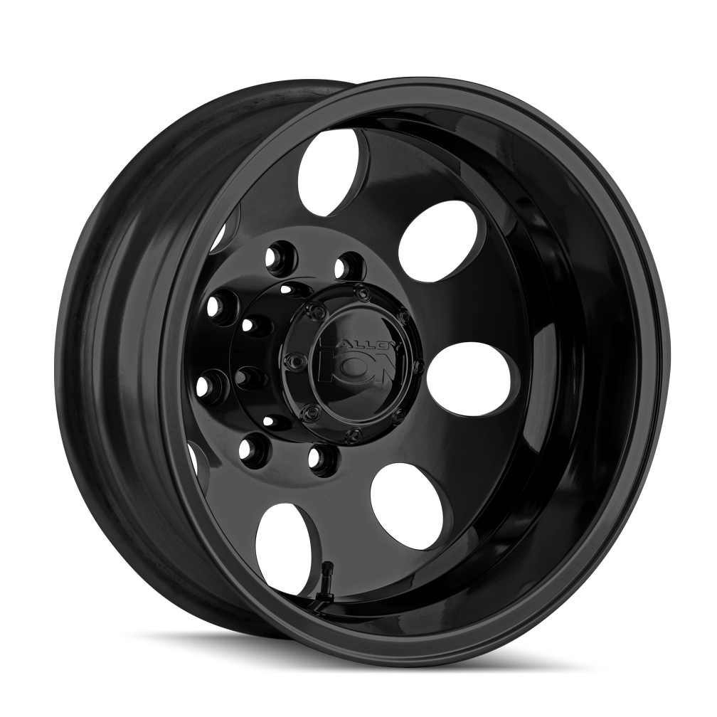 ION 167 MATTE BLACK 17X6.5 8-165.1 125.3MM 130.18MM - Image 2