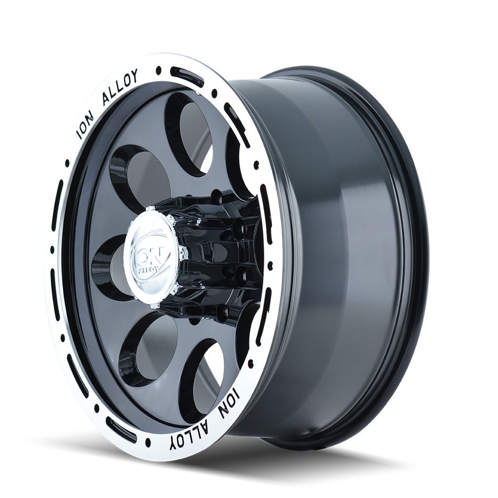 ION 174 GLOSS BLACK MACHINED 15X10 6-139.7 -38MM 106MM - Image 2