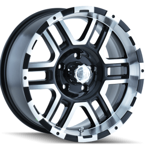 ION 179 SATIN BLACK MACHINED 17X8 6-139.7 10MM 106MM