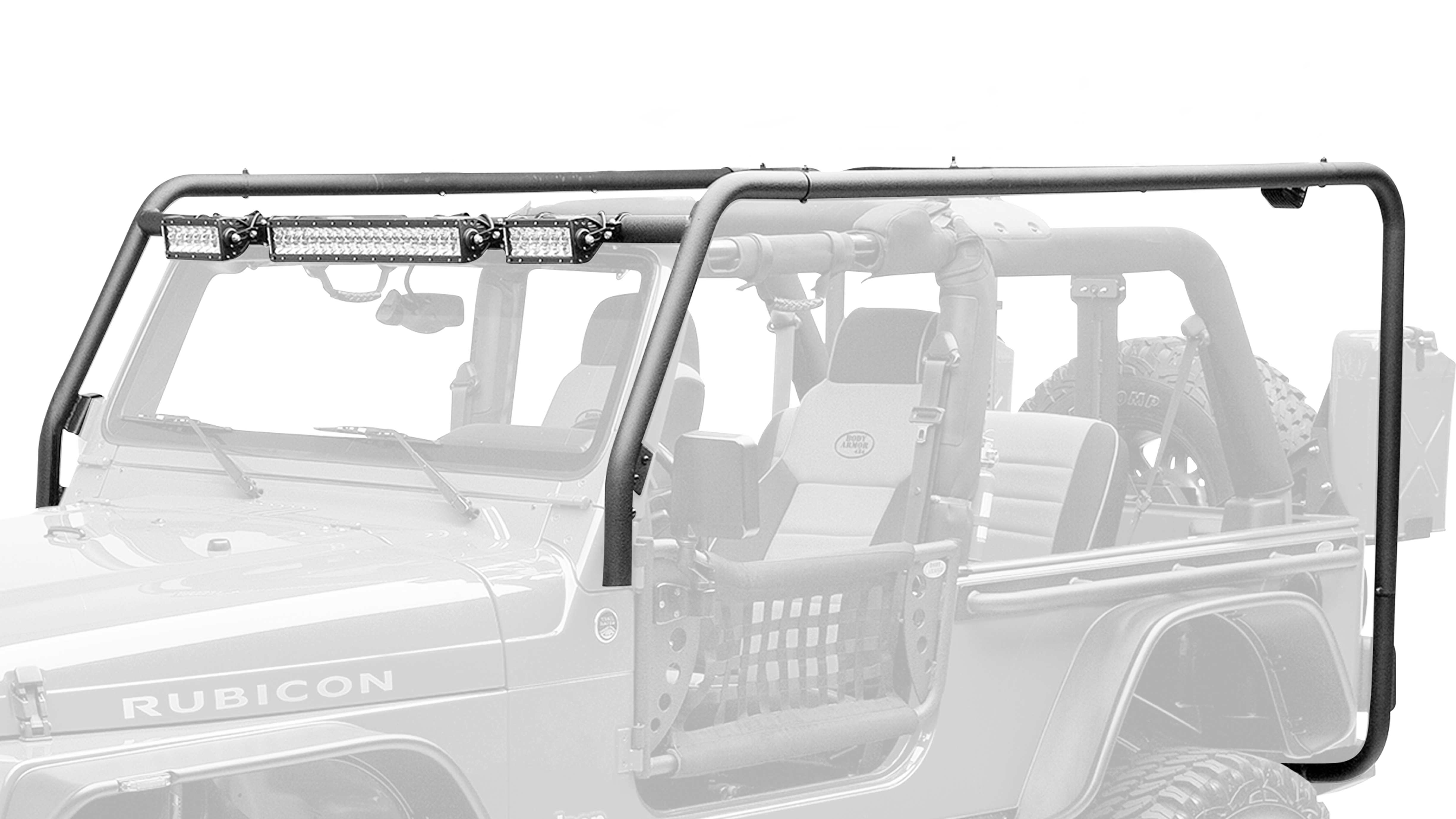 2007-2018 JEEP WRANGLER JK 2 DOOR CARGO ROOF RACK