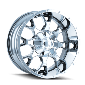MAYHEM WARRIOR 8015 CHROME 20X9 8-180 18MM 124.1MM
