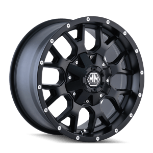 MAYHEM WARRIOR 8015 MATTE BLACK 20X9 8-165.1 18MM 130.8MM