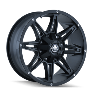 MAYHEM RAMPAGE 8090 MATTE BLACK 18X9 5-150/5-139.7 18MM 110MM