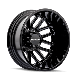 MAYHEM COGENT DUALLY (8107D) GLOSS BLACK 20X8.25 8-165.1 -192MM 121.3MM