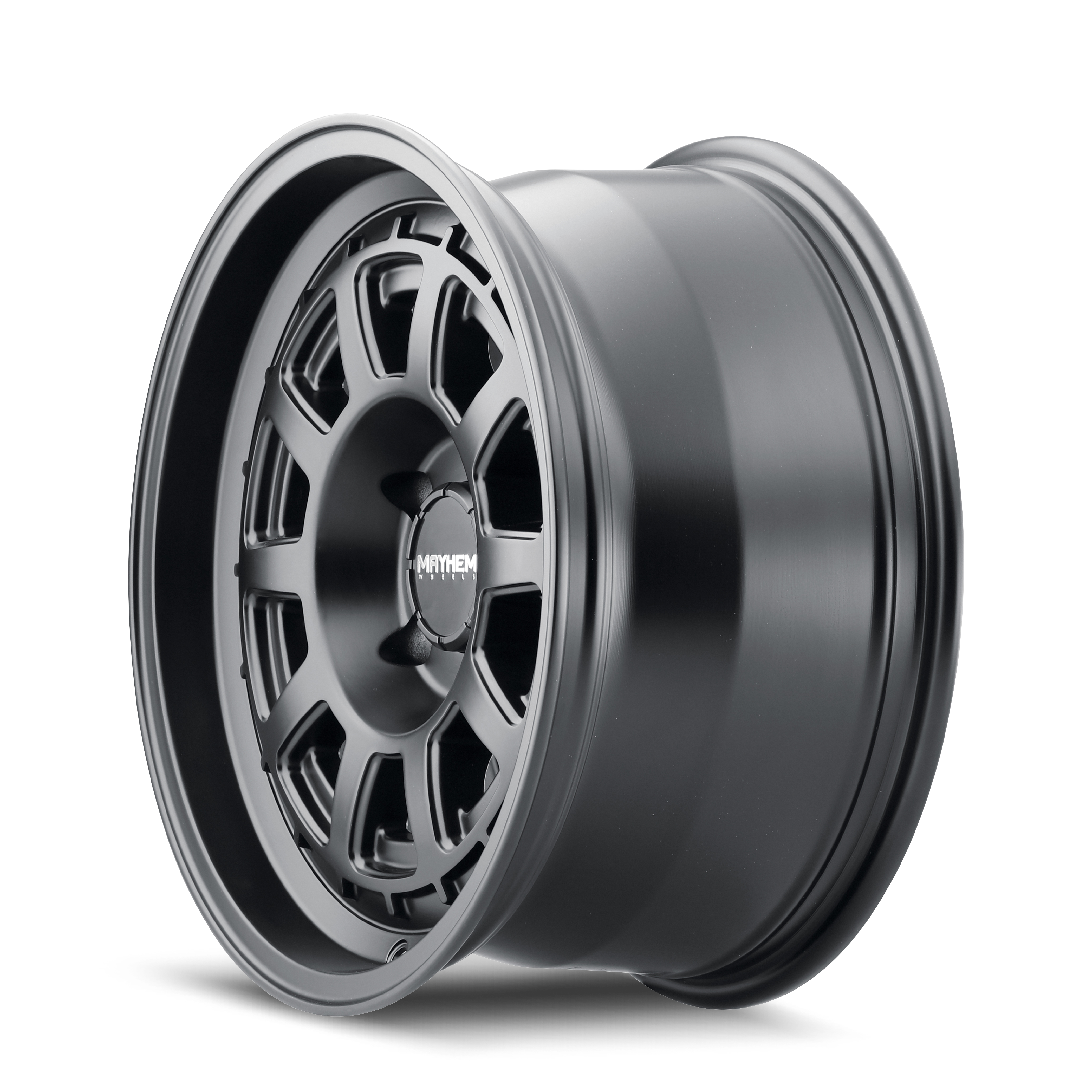 MAYHEM VOYAGER 8303 MATTE BLACK 17X8 5-120 38MM 72.56MM - Image 2