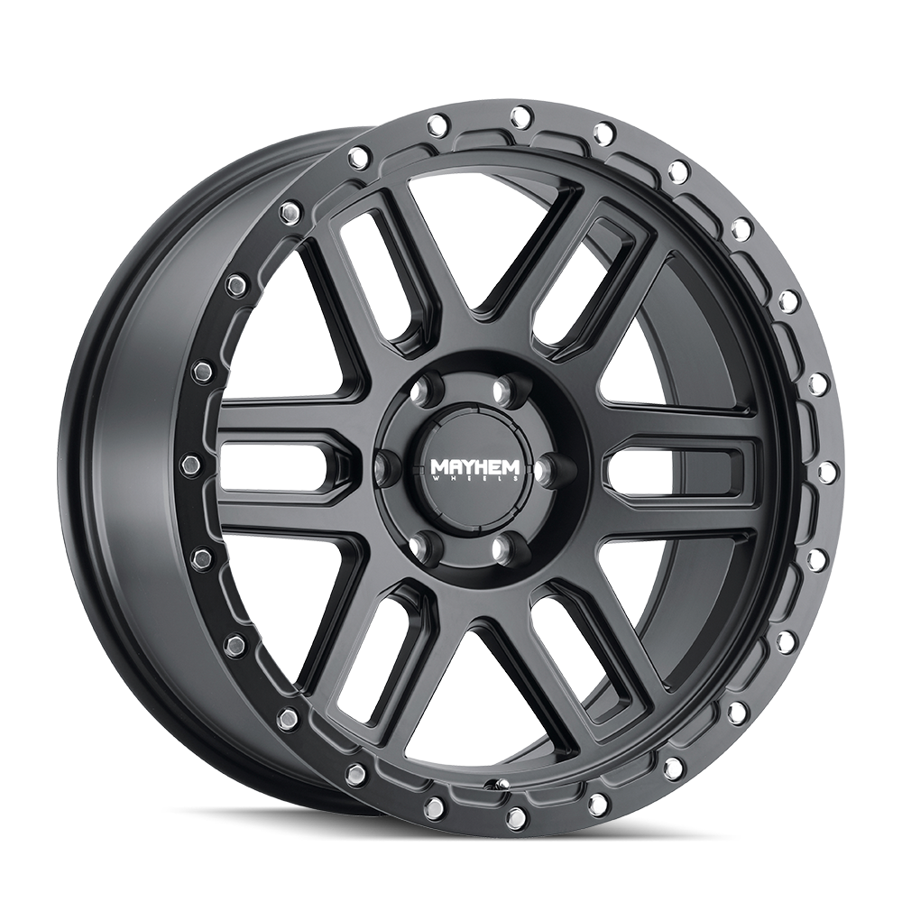 MAYHEM DELTA 8304 MATTE BLACK 20X9 5-150 0MM 110MM