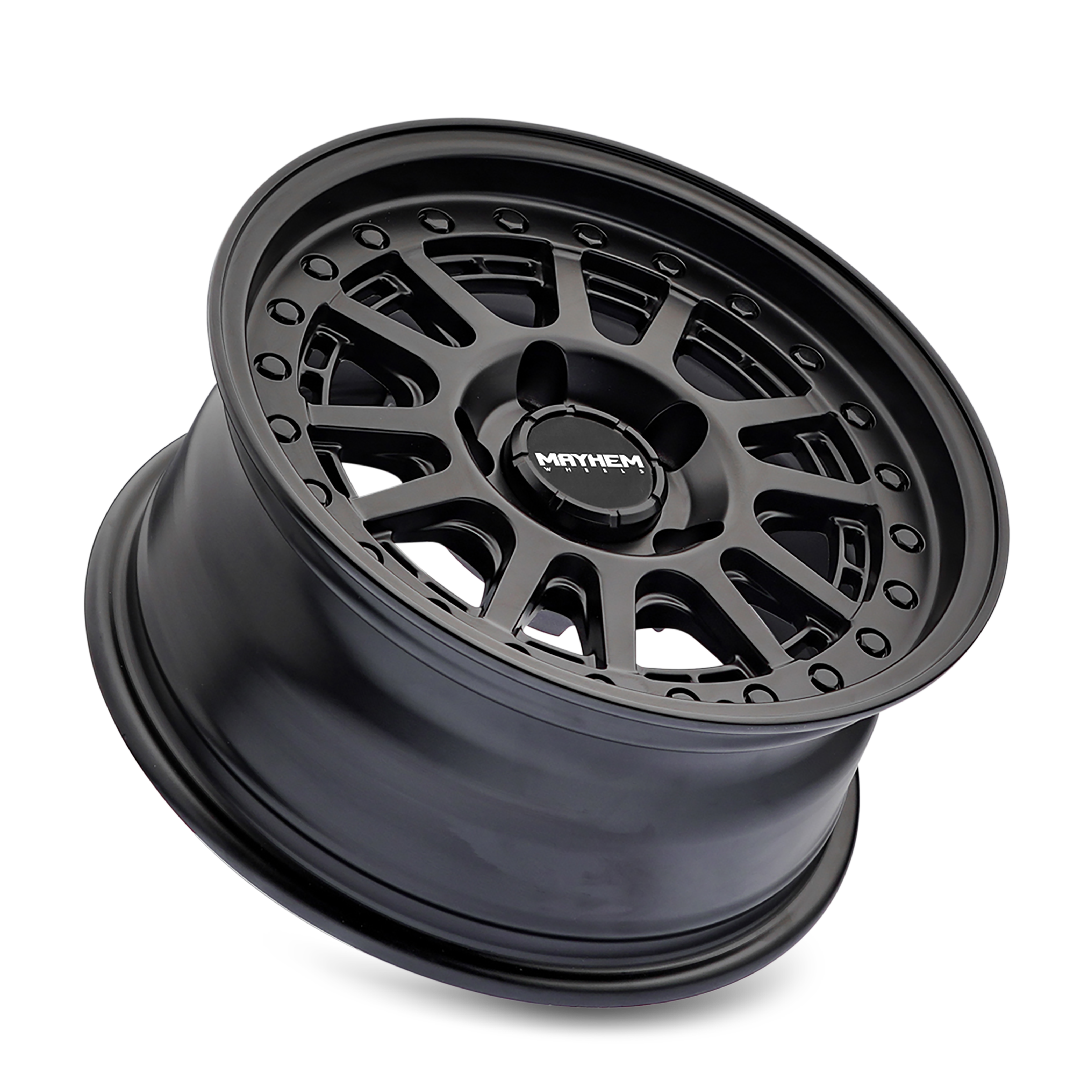 MAYHEM COMPASS 8305 MATTE BLACK 18X9 6-139.7 0MM 106MM - Image 2