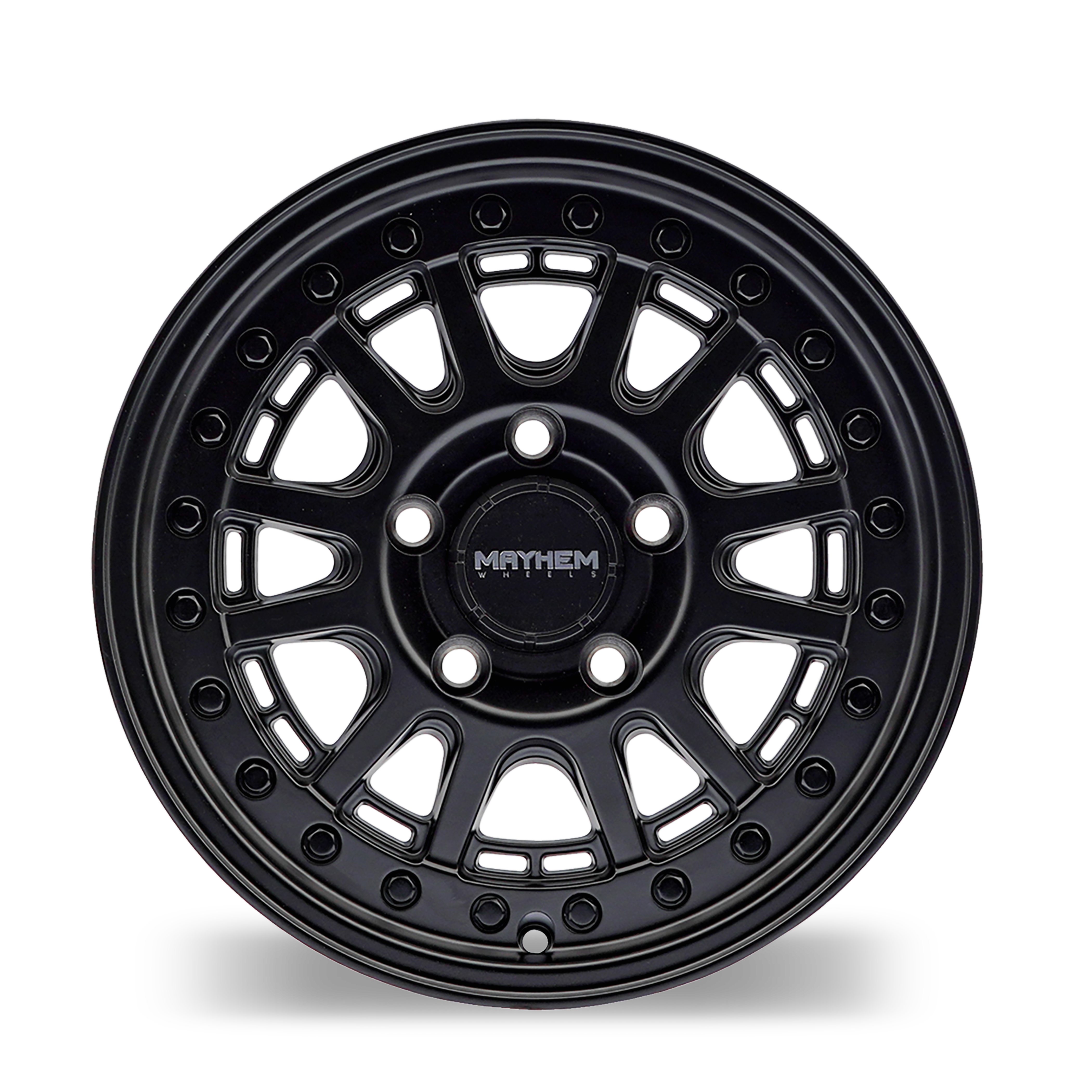 MAYHEM COMPASS 8305 MATTE BLACK 18X9 6-139.7 0MM 106MM - Image 3