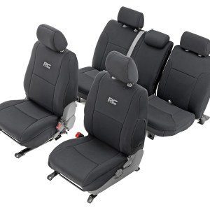Seat Covers | FR & RR | Crew Cab | Toyota Tacoma 2WD/4WD (2005-2015)