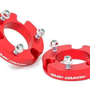 2 Inch Leveling Kit | Aluminum | Red | Toyota Tacoma 2WD/4WD (2005-2023)