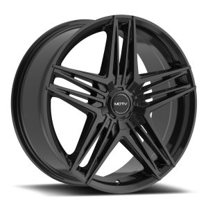 MOTIV 440B 20X8.5 GLOSS BLACK 5-112 / 5-114.3 +40MM 73MM