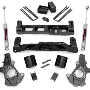 5 Inch Lift Kit | Cast Steel | Chevy/GMC 1500 2WD (14-17)