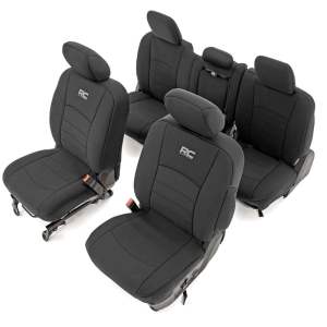 Seat Covers | FR Bucket RR w/Arm Rest | Ram 1500/2500/3500 2WD/4WD (10-18)