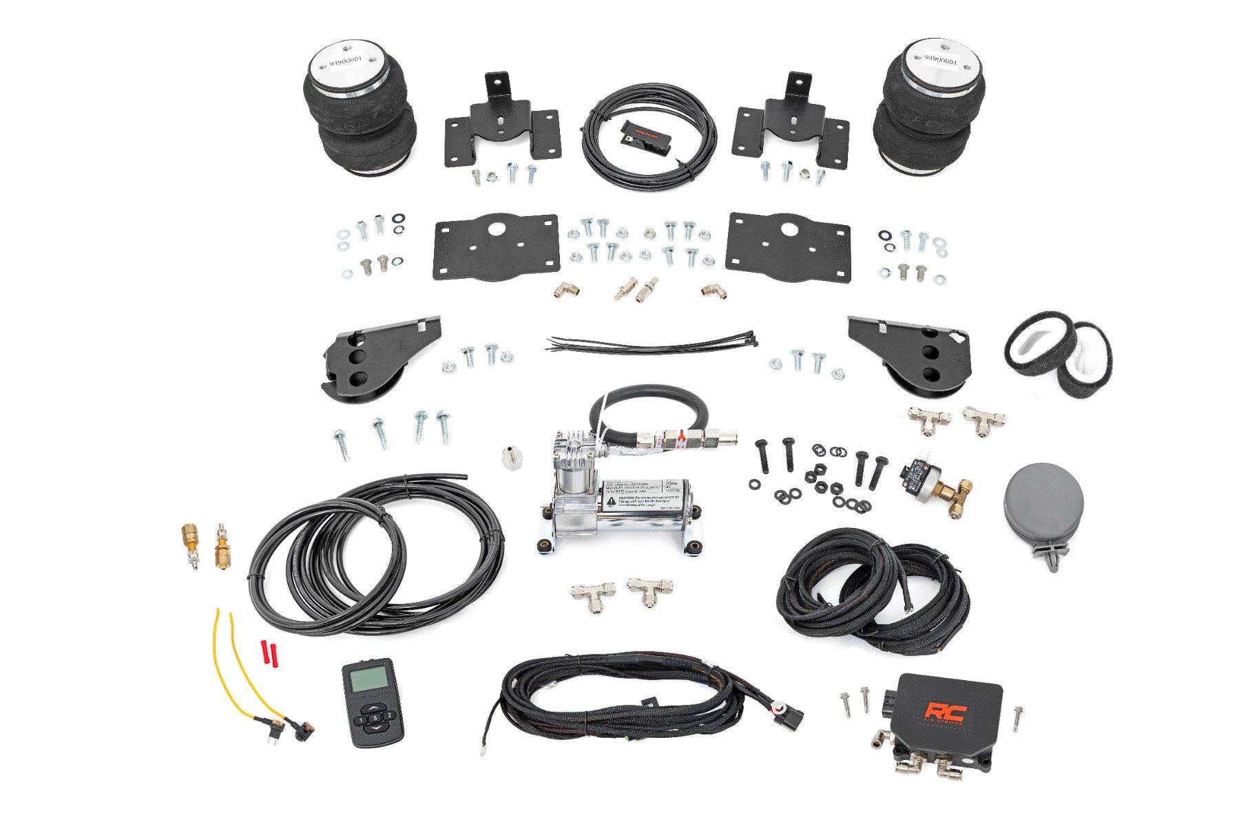 Air Spring Kit w/compressor | Wireless Controller | Ram 1500 2WD/4WD (10-18 & Classic)