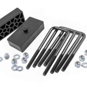 1.5 Inch Block & U-Bolt Kit | Chevy Silverado 2500 HD 2WD/4WD (2001-2010)