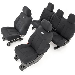 Seat Covers | Front and Rear | Ford F-250/F-350 Super Duty 2WD/4WD (11-16)
