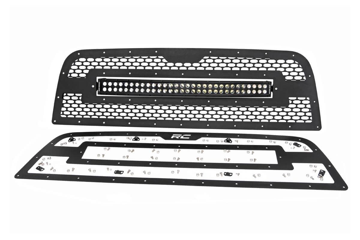 Mesh Grille | 30" Dual Row LED | Black | Ram 2500/3500 2WD/4WD (2013-2018) - Image 3
