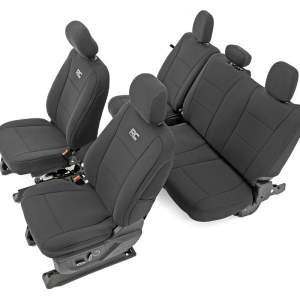 Seat Covers | FR Bucket and RR Bench | Ford F-150/Lightning/F-250/F-350 (15-23)