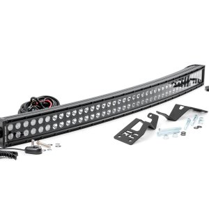 LED Light Kit | Front Mount | 40" Black Dual Row | White DRL | Can-Am Commander Max 1000