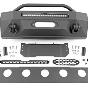 Front Bumper | Hybrid | 20" Blk DRL | Toyota 4Runner 2WD/4WD (2014-2024)