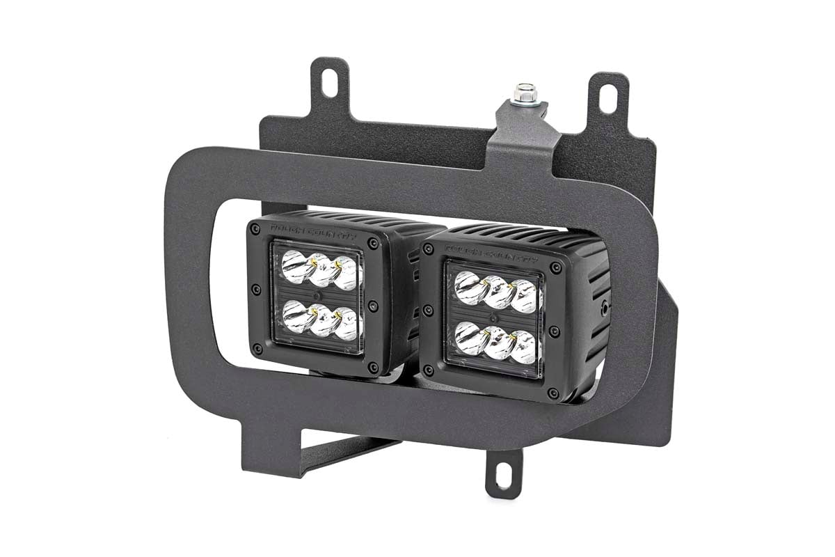 LED Light Kit | Fog Mount | Dual 2" Black Pairs | Spot/Flood | Ford F-150 (15-17) - Image 2