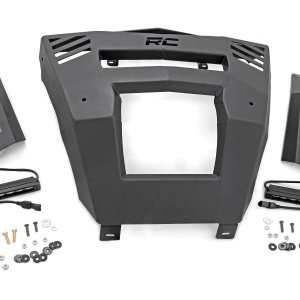 Bumper | Front | 6" Black Slimline LED Pair | Can-Am Defender HD 8/HD 9/HD 10
