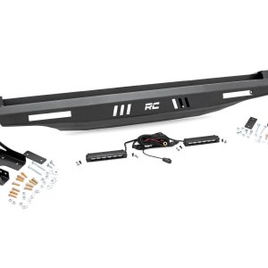 Bumper | Rear | 6" Black Slimline LED Pair | Multiple Makes & Models (Can-Am/Polaris)