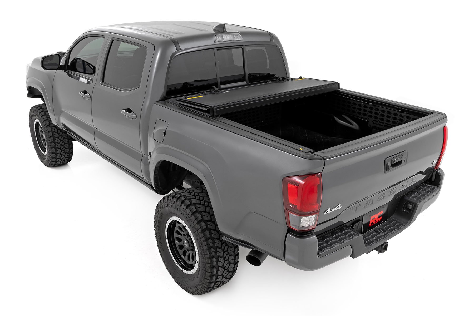 Hard Tri-Fold Flip Up Bed Cover | 5' Bed | Toyota Tacoma 2WD/4WD (2016-2023) - Image 5