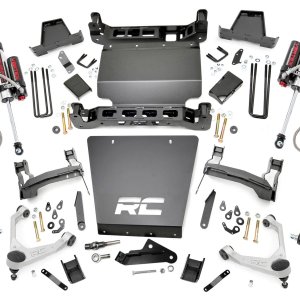 7 Inch Stamped Steel LCA Lift Kit | Forged UCA | Bracket | Vertex | Chevy/GMC 1500 (16-18)