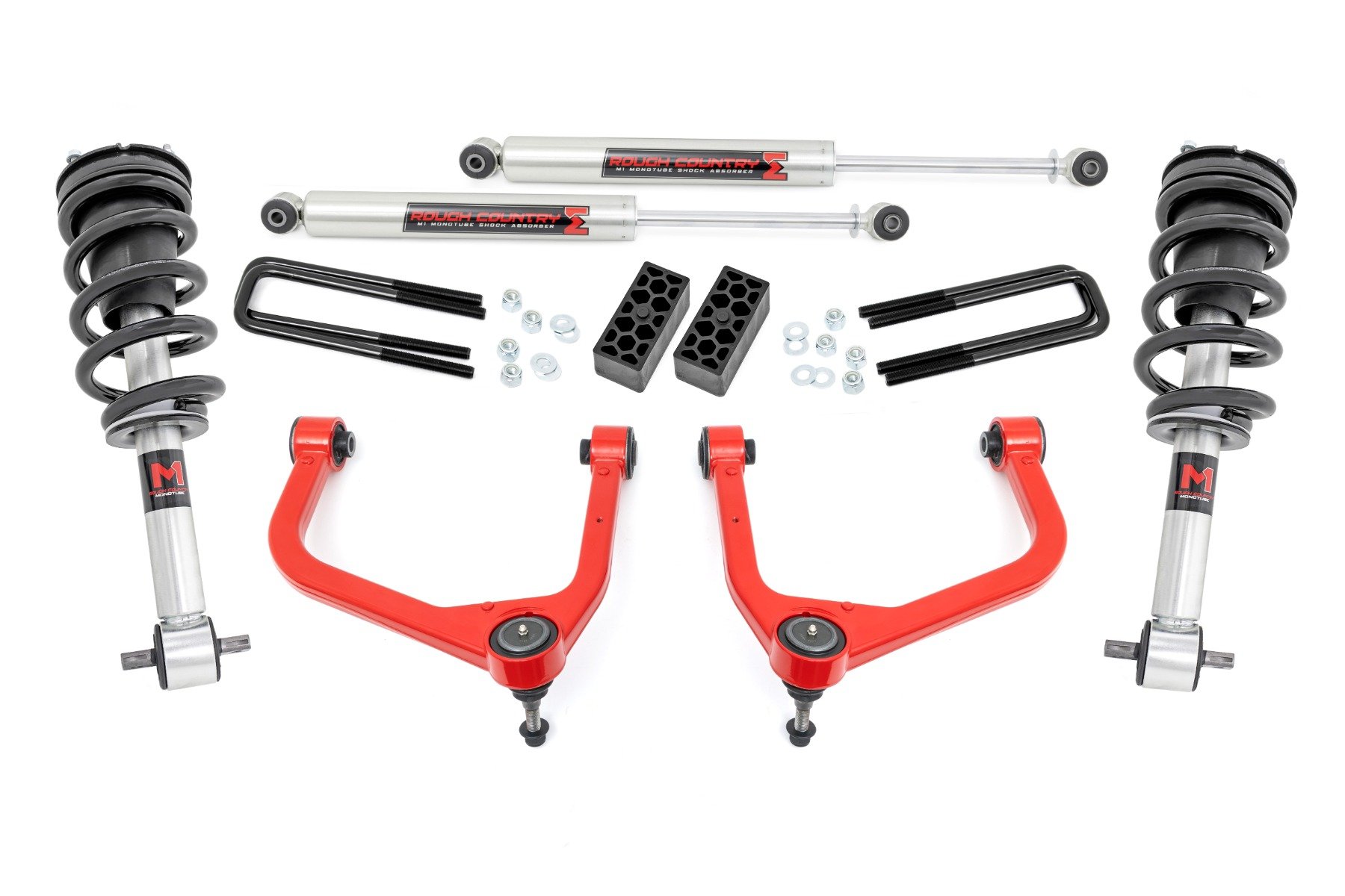 3.5 Inch Lift Kit | M1 Struts/M1 | Chevy Silverado 1500 2WD/4WD (2019-2025 & Classic)