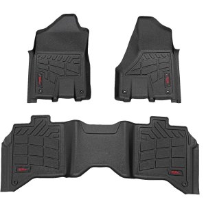 Sure-Fit Floor Mats | Front & Rear | Crew | Ram 2500/3500 2WD/4WD (2019-2024)